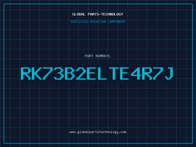 Aviation Part RK73B2ELTE4R7J
