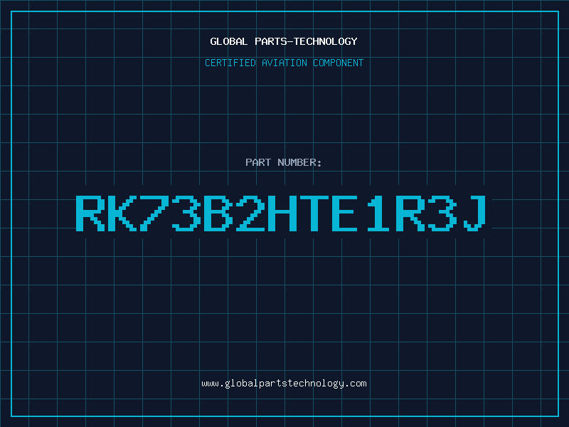 Aviation Part RK73B2HTE1R3J