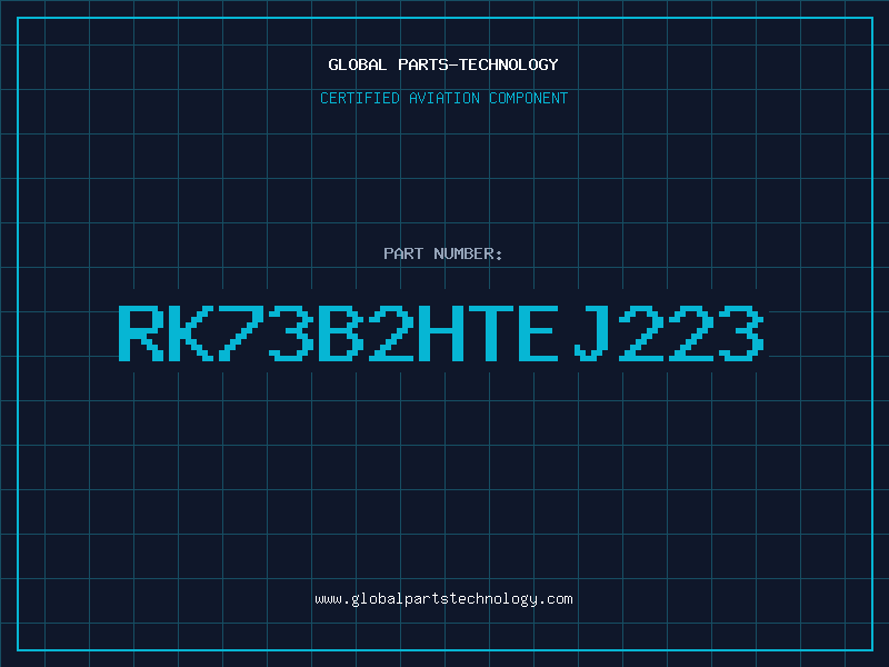 Aviation Part RK73B2HTEJ223