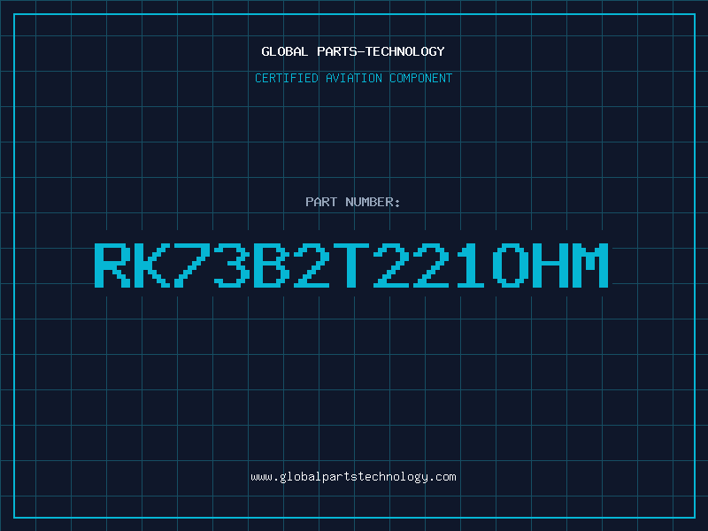Aviation Part RK73B2T221OHM