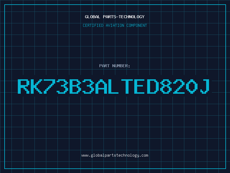 Aviation Part RK73B3ALTED820J
