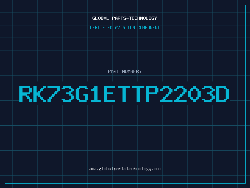 Aviation Part RK73G1ETTP2203D