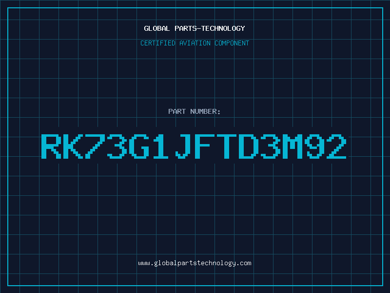 Aviation Part RK73G1JFTD3M92