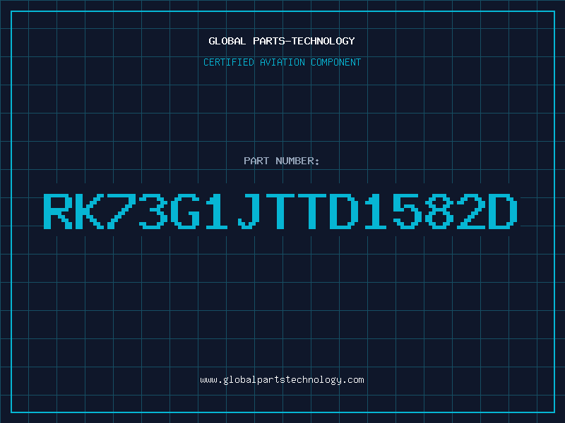 Aviation Part RK73G1JTTD1582D
