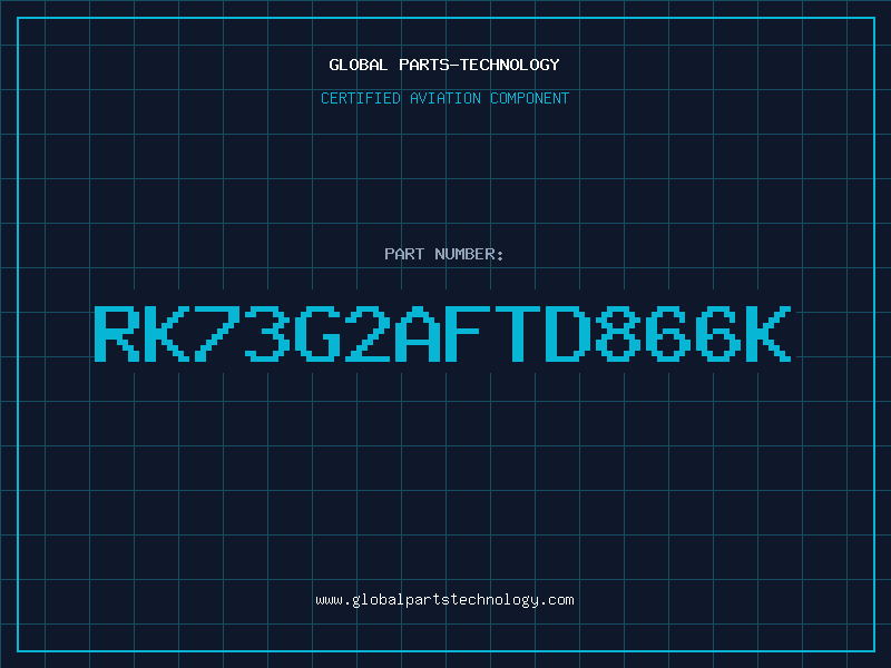 Aviation Part RK73G2AFTD866K
