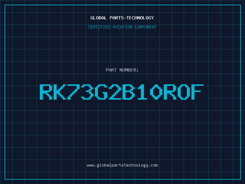 Aviation Part RK73G2B10ROF