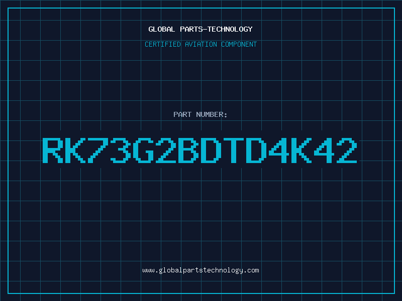 Aviation Part RK73G2BDTD4K42