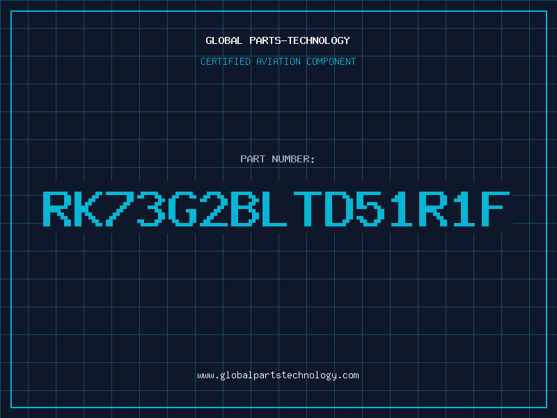 Aviation Part RK73G2BLTD51R1F
