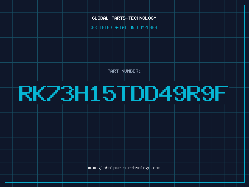 Aviation Part RK73H15TDD49R9F
