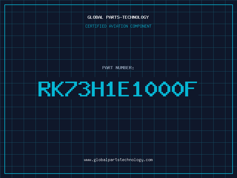 Aviation Part RK73H1E1000F