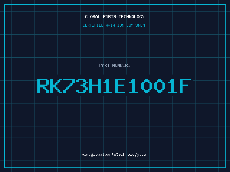 Aviation Part RK73H1E1001F