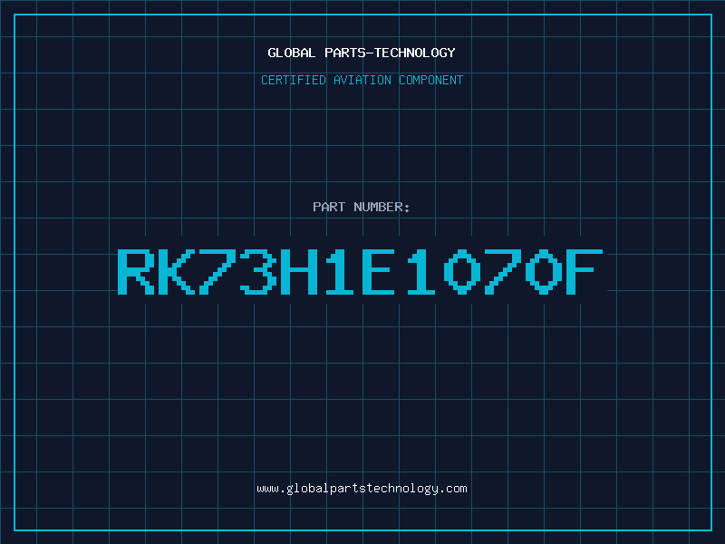 Aviation Part RK73H1E1070F