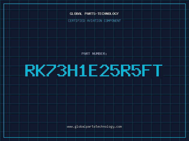 Aviation Part RK73H1E25R5FT