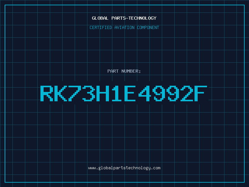 Aviation Part RK73H1E4992F