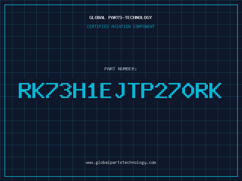 Aviation Part RK73H1EJTP270RK
