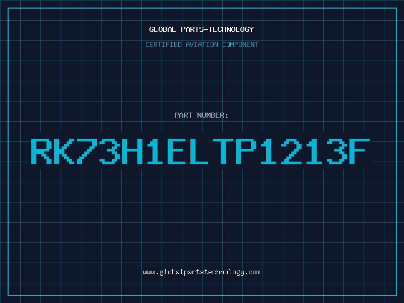 Aviation Part RK73H1ELTP1213F