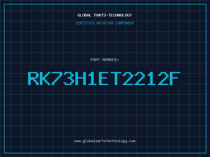 Aviation Part RK73H1ET2212F