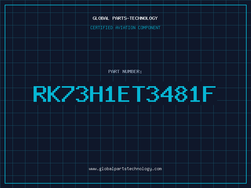 Aviation Part RK73H1ET3481F