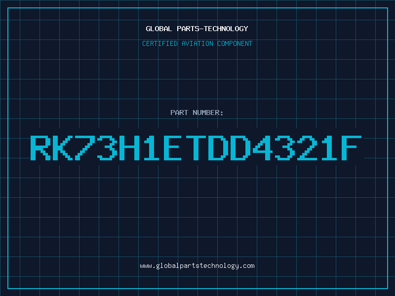 Aviation Part RK73H1ETDD4321F