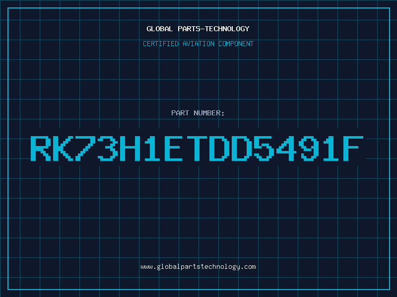 Aviation Part RK73H1ETDD5491F
