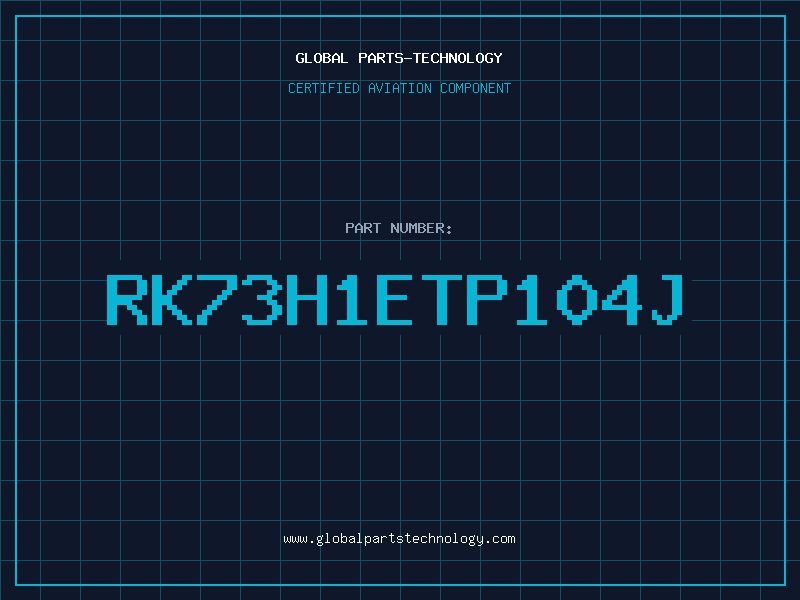 Aviation Part RK73H1ETP104J