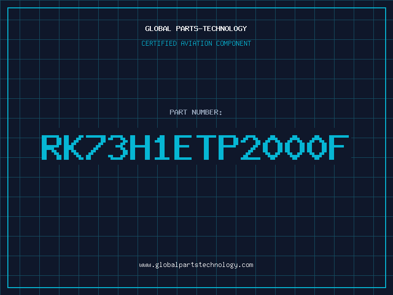 Aviation Part RK73H1ETP2000F