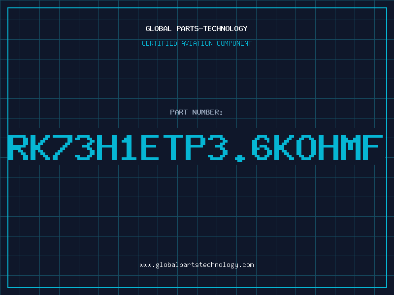 Aviation Part RK73H1ETP3.6KOHMF