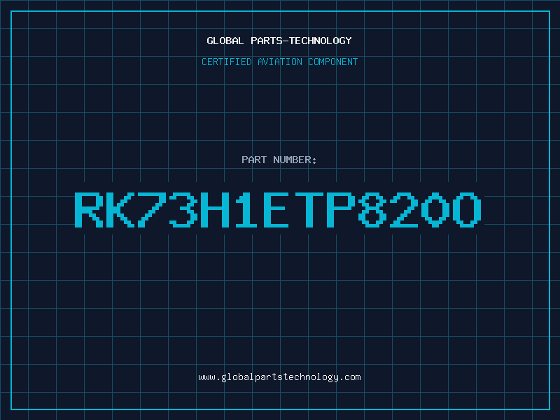 Aviation Part RK73H1ETP820O