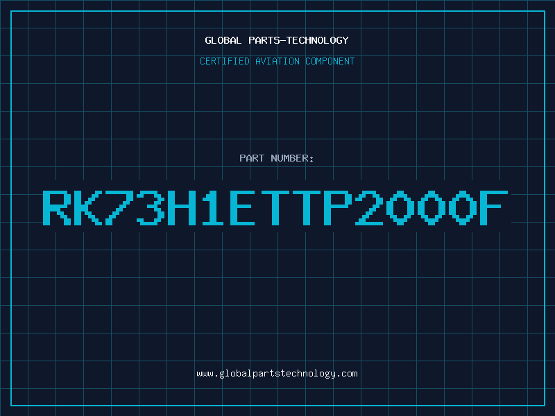Aviation Part RK73H1ETTP2000F