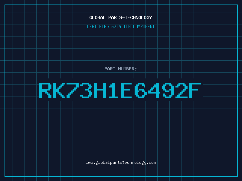 Aviation Part RK73H1E_6492F