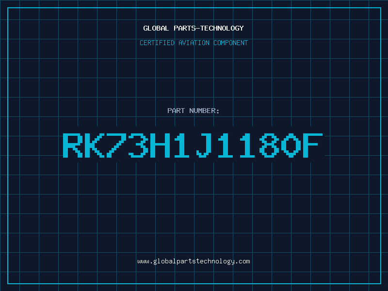 Aviation Part RK73H1J1180F
