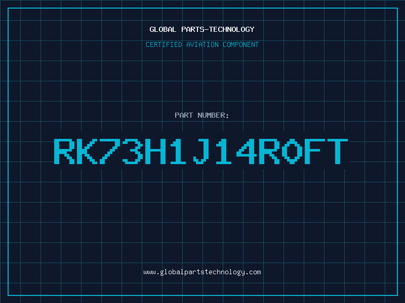 Aviation Part RK73H1J14R0FT