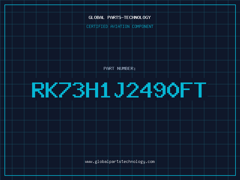 Aviation Part RK73H1J2490FT