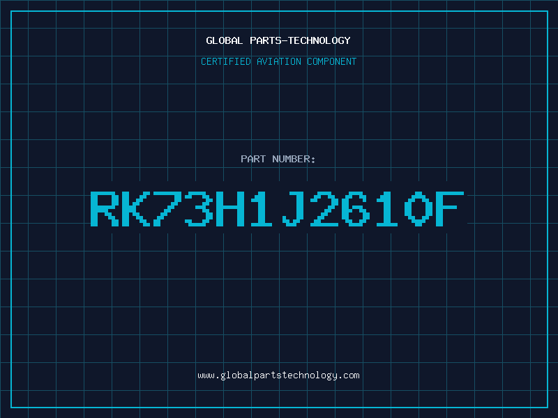 Aviation Part RK73H1J2610F
