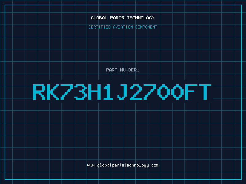Aviation Part RK73H1J2700FT