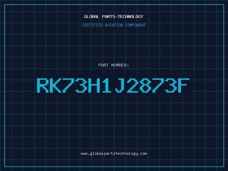 Aviation Part RK73H1J2873F