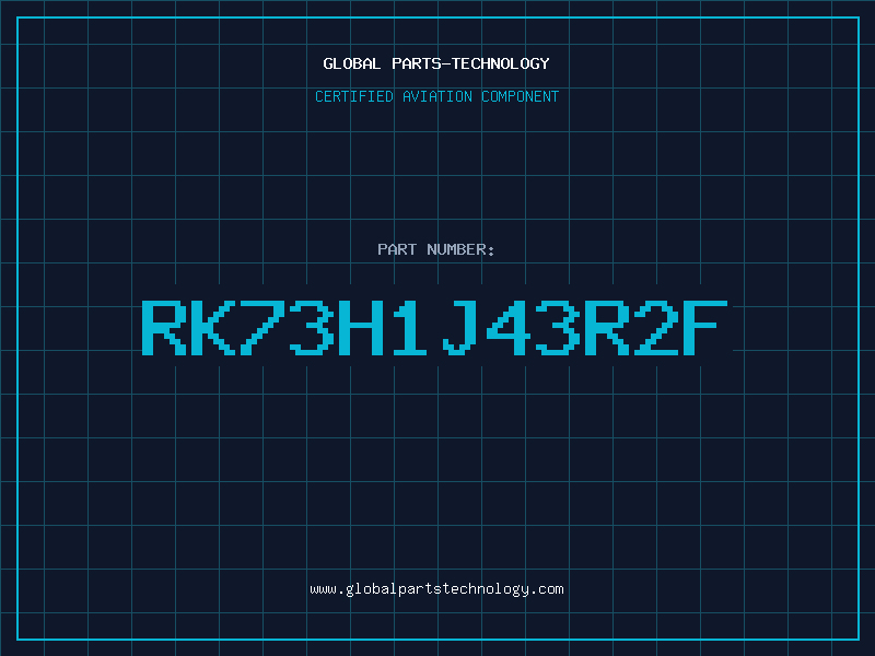 Aviation Part RK73H1J43R2F