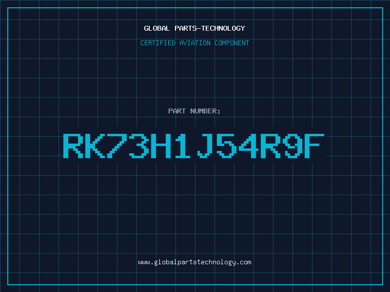 Aviation Part RK73H1J54R9F