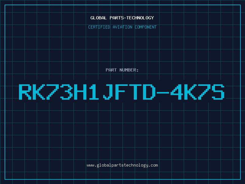 Aviation Part RK73H1JFTD-4K7S