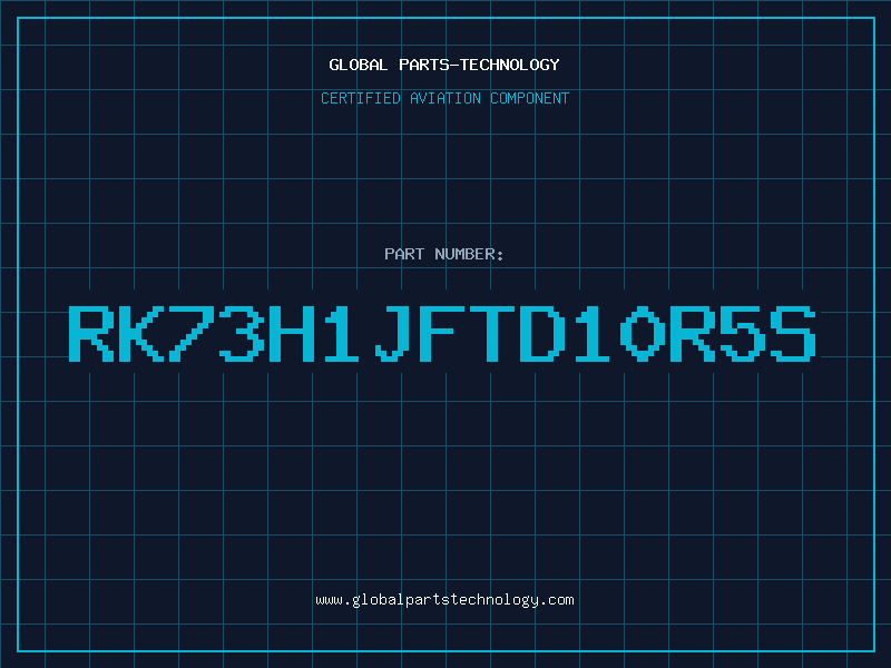 Aviation Part RK73H1JFTD10R5S