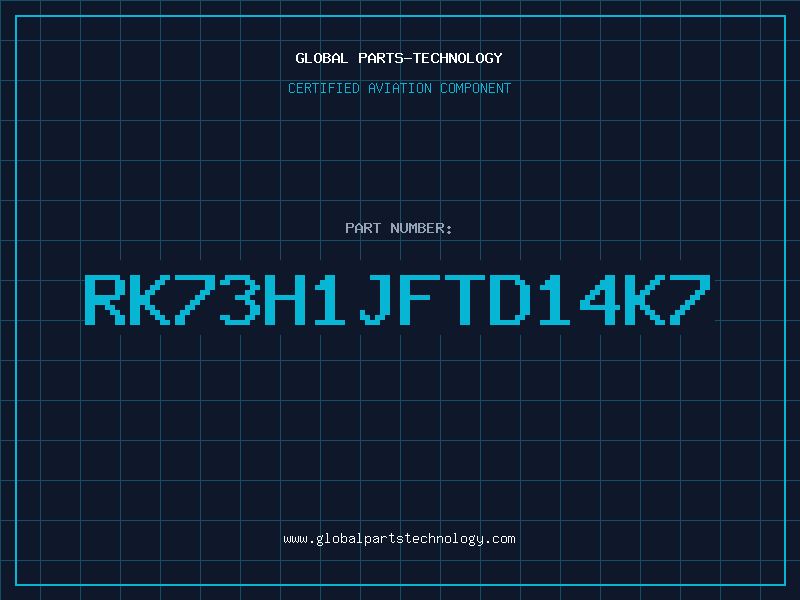 Aviation Part RK73H1JFTD14K7