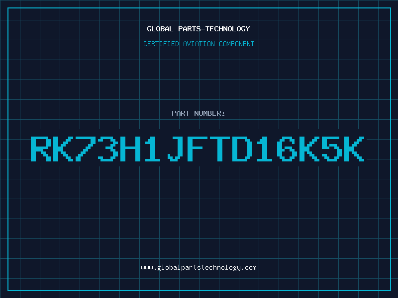 Aviation Part RK73H1JFTD16K5K
