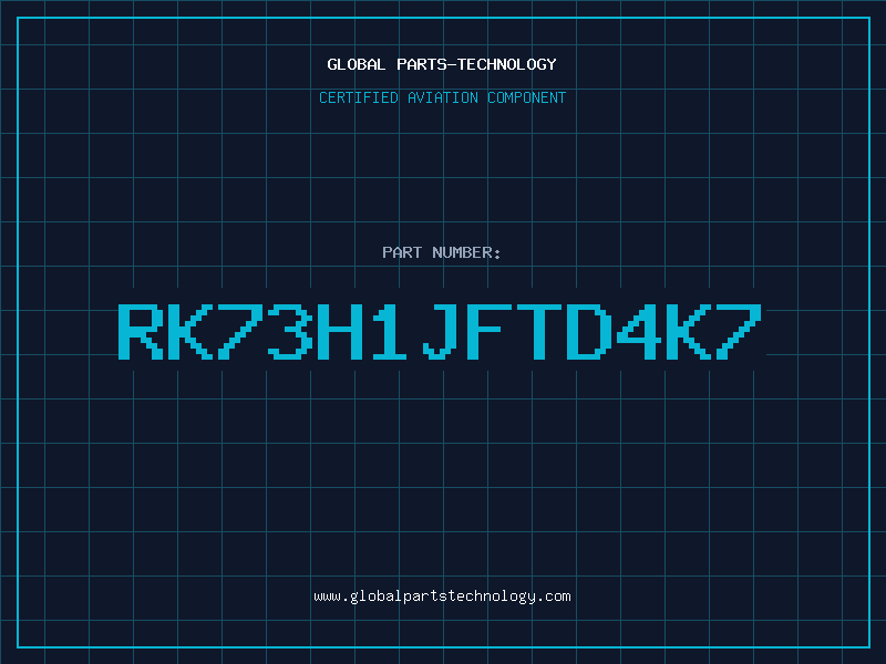 Aviation Part RK73H1JFTD4K7