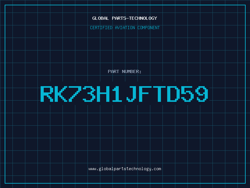 Aviation Part RK73H1JFTD59