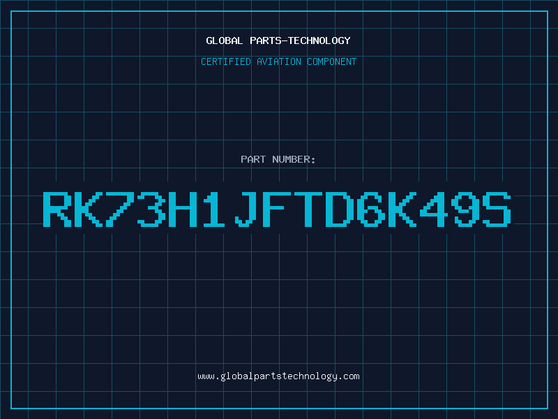 Aviation Part RK73H1JFTD6K49S