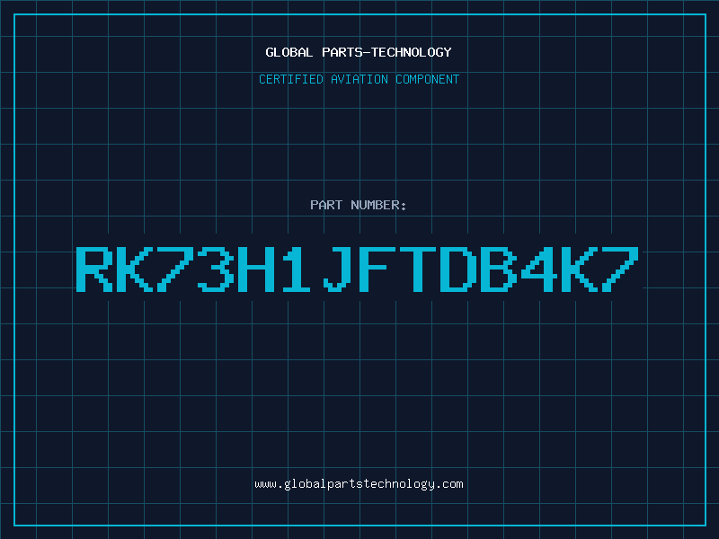 Aviation Part RK73H1JFTDB4K7
