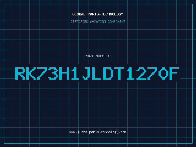 Aviation Part RK73H1JLDT1270F