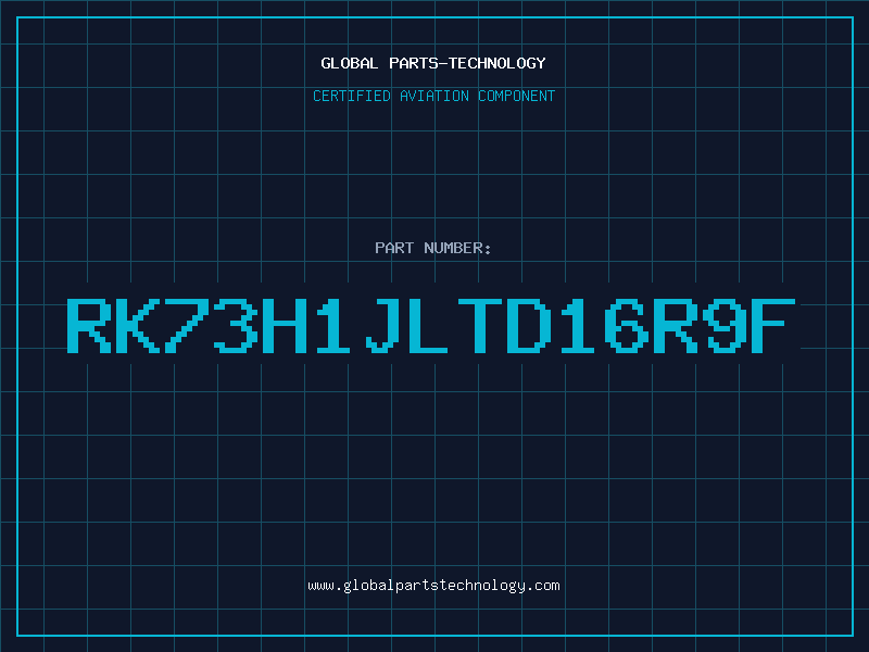Aviation Part RK73H1JLTD16R9F