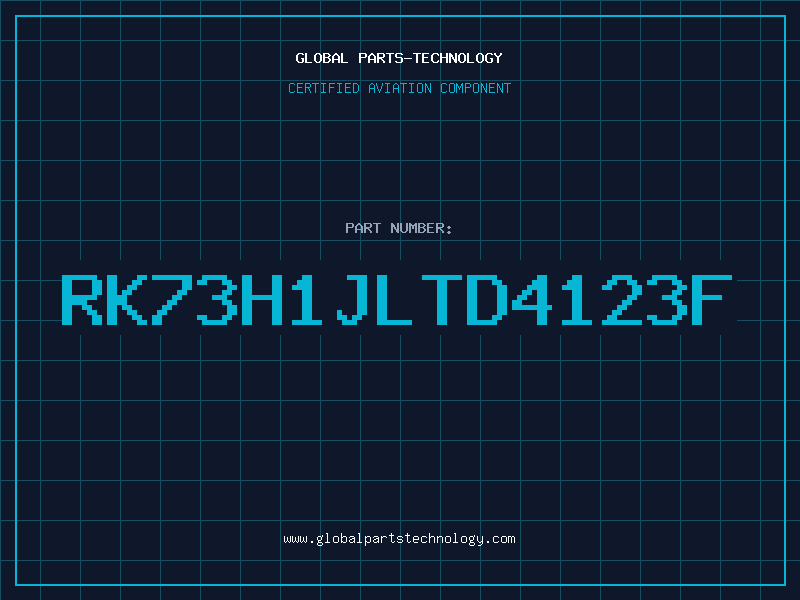 Aviation Part RK73H1JLTD4123F
