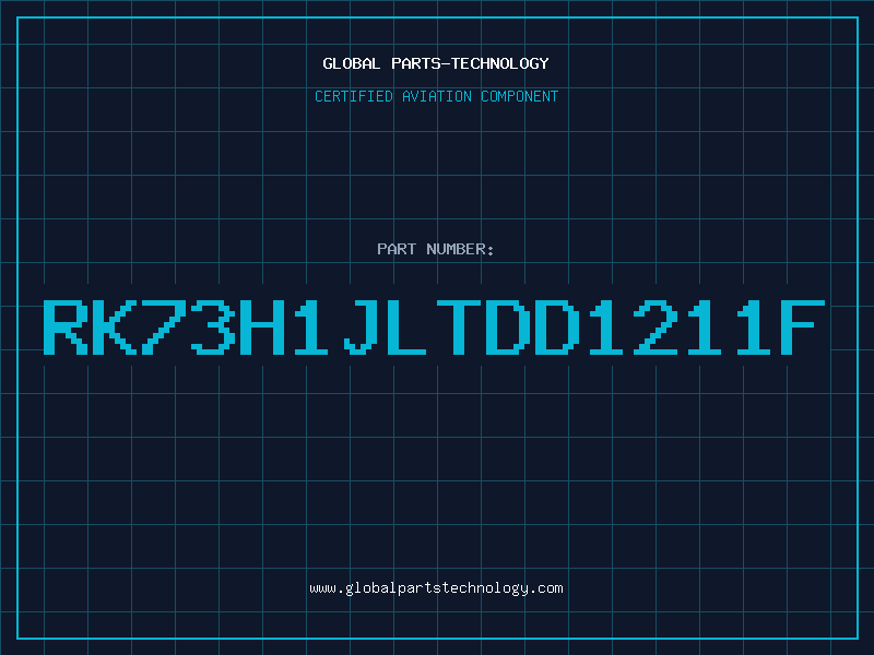 Aviation Part RK73H1JLTDD1211F